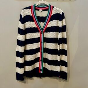 KULE The Raven Striped Cardigan
